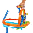 thumbnail image 3 of Hot Wheels Rapid Launch & Loop Playset with 1:64 Scale Die-Cast Toy Car, Crash & Track Set, 3 of 7