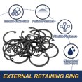 thumbnail image 3 of Uxcell Internal Retaining Rings, C-Clip Snap Ring Internal Retaining Circlip Snap for Automotive Grooved 42 mm, 3 of 7