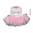 thumbnail image 3 of Dvruxg Robe Princesse de Printemps Été pour Animaux de Compagnie pour Lapins Chien Chat Mignonne Décoration Lapin Robe Jupe Costumes pour Animaux Vêtements (Rose), 3 of 5