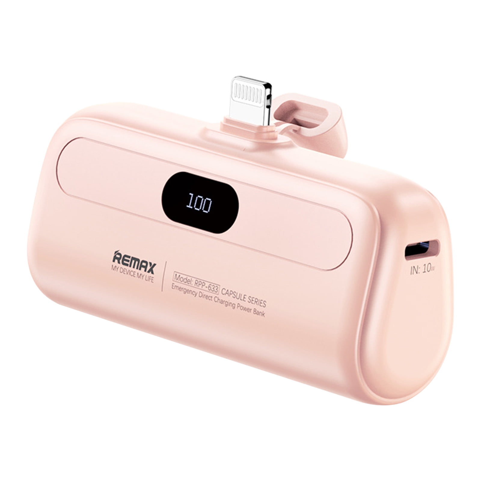 Edgergery Petit Chargeur Portable, Mini Banque d'Alimentation, Chargeur de Téléphone Portable de Voyage à Chargement Rapide
