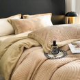thumbnail image 3 of Zhuge Bed Sheets Set, Bedding Sheets Pillowcases Kit, Twin Bed Set, Hotel Bedding, Home Decor(Khaki), 3 of 5
