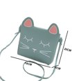 thumbnail image 2 of Cute Cat Cross-body Bag Little Girls Purses Coin Purse, 2 of 5