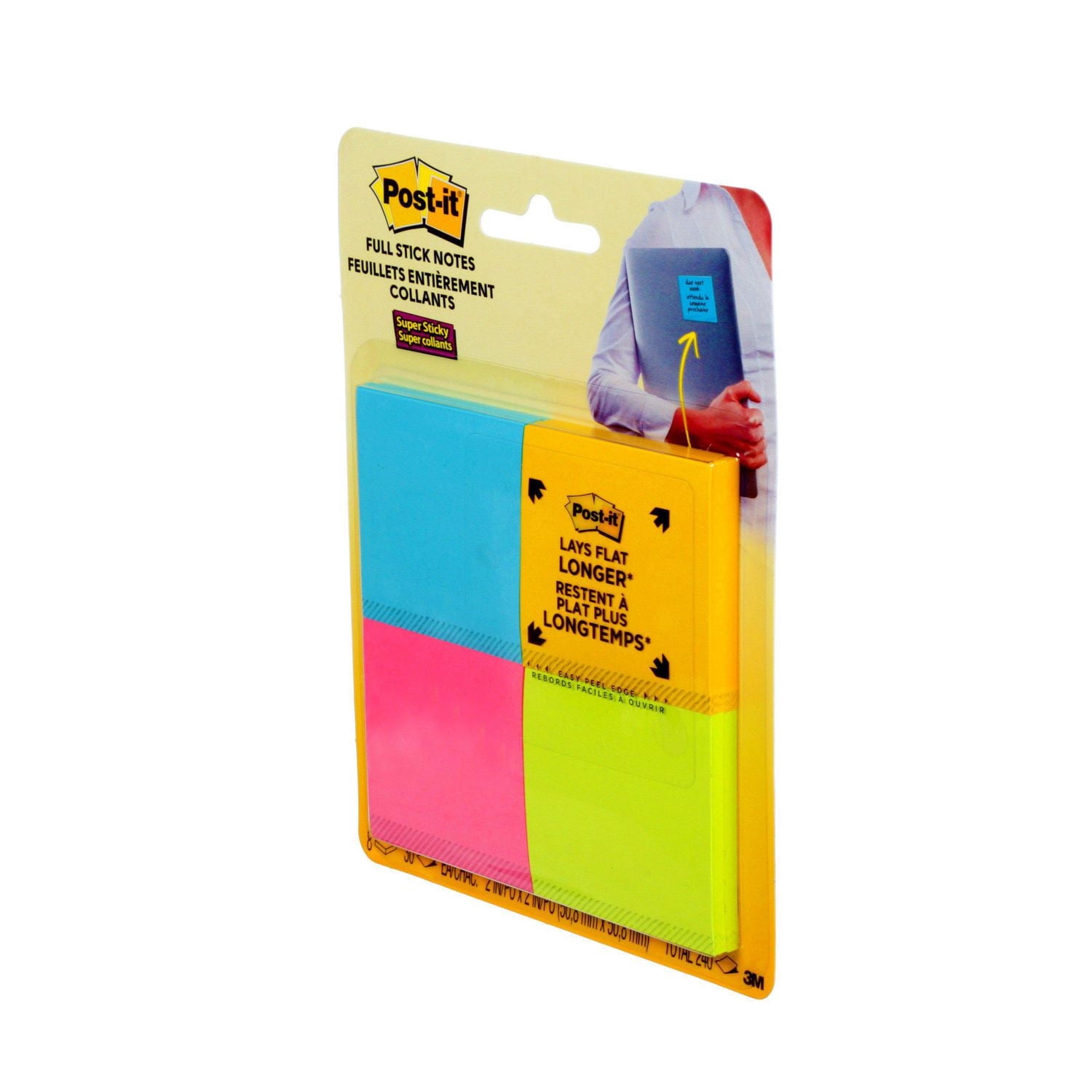Post-it® Super Sticky Notes 654-5SSMIA-C RP, Miami Collection