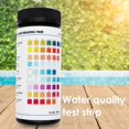 thumbnail image 2 of CNKOO 50pcs Aquarium Pond Pool PET Drinking Water Test Strips PH Value Tester, 2 of 9