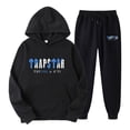 thumbnail image 5 of 2023 New Blue TRAPSTAR Letter Print Men‘s Sweatshirt Trendy Men‘s Fleece Hoodie Set, 5 of 5