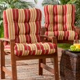 thumbnail image 4 of Greendale Home Fashions Coussin de Chaise d'Extérieur pour Siège/dossier, 2 Unités (Lot de 1), Rayures Toscanes, 4 of 4