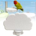 thumbnail image 2 of Parrot Grinding Platform Cloud Bird Stand with Screw Lock ABS Perch Accessory Washable Cage Stand for Small Birds Parrots Nail Care Activity and Habitat Decoration, 2 of 9
