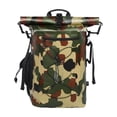 thumbnail image 1 of AFISHTOUR Waterproof Backpack, 35L Roll-Top Floating Dry Bag Backpack for Kayaking, Hiking (Green), 1 of 8