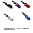 thumbnail image 4 of Computer Ultra-lightweight Mouse Wired Optical 1000 DPI Universal Telescopic Retractable Ergonomic Design Gaming Mice for Kids Purple, 4 of 6