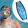 thumbnail image 1 of Aquatics Scuba Diving Adjustable Neoprene Replacement Snorkeling Swimming Hair Band Snorkel Head Strap , Blue Shell Pattern, 1 of 10