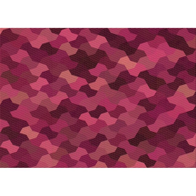 Ahgly Tapis Rectangulaire Lavable en Machine Intérieur Transitionnel Rouge Cramoisi, 2 Pieds x 3 Pieds