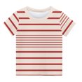 thumbnail image 3 of Birdeem Chemises pour Filles Chemises pour Enfants T-Shirt Graphique à Manches Courtes Col Rond Crop Top pour Filles et Garçons de 3 à 14 Ans T-Shirt Tee, 3 of 9