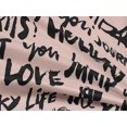 thumbnail image 5 of oneOone Rayon Peach Fabric Text Sewing Craft Projects Fabric Prints By Yard 56 Inch Wide-HR, 5 of 5