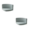 thumbnail image 1 of kurtrusly Trilateral Chair Covers Wide Application And Strong Elastic Chair Protection Made Easy Polyester Cover Chairs Decoration Silver gray 2Set, 1 of 6