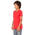 thumbnail image 3 of Bella Canvas Jersey Short-Sleeve Tee 3001Y, M, Red, 3 of 3