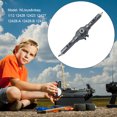 thumbnail image 3 of Ruiboury Rear Axle Aluminium Remote Control 1/12 Crawler Car Repair Part Accessories Replacement for WLtoys 12428 12423 12427 12428-A Red Gray, 3 of 6