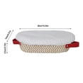 thumbnail image 3 of Hearth & Gear Bread Proofing Round And Oval Bread Baking Supplies With Covers Bread Making Supplies Tools Present Set For Machine Washable 1pc Pancake Mi Container Storage Food Containers Clear, 3 of 6