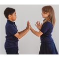 thumbnail image 4 of Unizone Uniforms Boy short Sleeve Polo shirt (Small, Navy Blue), 4 of 6