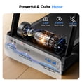 thumbnail image 3 of YPOO Tapis Roulant Pliant avec Inclinaison Réglable, Appareil d'Exercice Portable pour la Maison, Haut-Parleurs Bluetooth, Capacité de 300 lb, 2,5 Hp et Contrôle par Application, 3 of 7