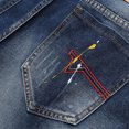 thumbnail image 4 of Pisexur Half Shorts Jeans Men's Summer Short Micro Inelastic Shorts Zipper Open Five Point Short Half Shorts Jeans, 4 of 9