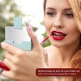 thumbnail image 4 of Hand-held small mirror beauty mirror stainless steel makeup mirror, 4 of 5