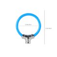 thumbnail image 3 of Lock Thickened Steel Cable Lock Alloy Ring Lock Waterproof Antishear Can Be Used In Combination Antitheft Locks, 3 of 8