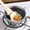 black, variant on Stainless Steel Pan, Omelette Pan, Nonstick Deepening Multifunctional Mini Frying Pan, for Steak, Frying, Stir Frying, Stewing, Even Heating, Durable, Easy To Clean