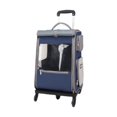 thumbnail image 1 of DOLITY Cat Carrier Backpack Pet Carry Bag Breathable Multifunctional Cat Luggage Box dark blue, 1 of 9