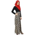 thumbnail image 4 of Bimba Ladies Maxi Muslim Abaya Rayon Dress Jilbab With Cotton Hijab, 4 of 7