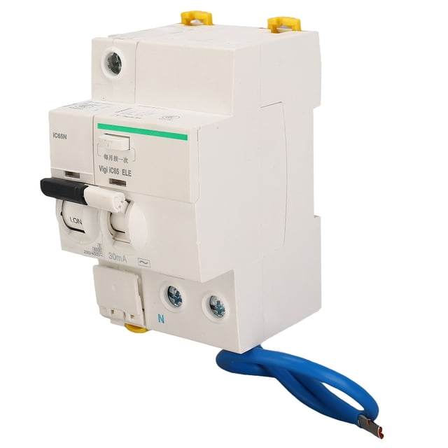 IC65N Circuit Breaker, AC230V 400V Safe Stable Interruption Short Circuit Protection 1P+N Air Switch For Industrial Places 63A