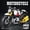 Blanc, variante sur Ensemble de Blocs de Construction pour Moto, Modèle de Superbike de Course, Moto Rétro de Rue, Jouet Moto de Collection à Assembler Soi-Même, Noël, Rouge