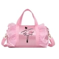 thumbnail image 4 of VONKY Cloth Girls Latin Dance Bag Five Satin Beautiful And Durable And Hardware Pull Head Is Smooth Pink long yarn 5Set, 4 of 6