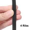 thumbnail image 3 of Unique Bargains 2pcs 240J4 Poly V Belt, 4 Ribs PJ V-Ribbed Belt 24" L x 0.37" W x 0.14" T, 3 of 5
