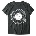 thumbnail image 2 of Meichang T-Shirt pour Femmes Joyeuse Saint-Valentin T-Shirts Amusants Graphiques Manches Courtes Col Rond Coupe Ample Tops de Vacances 2025 Soldes, 2 of 3