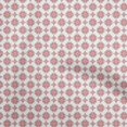thumbnail image 1 of oneOone Velvet White Fabric Asian Ornamental Tile Sewing Craft Projects Fabric Prints By Yard 58 Inch Wide, 1 of 4