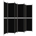 thumbnail image 2 of vidaXL 6-Panel Room Divider Black 300x220 cm Fabric, 2 of 4