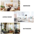 thumbnail image 2 of Shisuyan Storage Rack White 1Pcs 29x27cm Plastic Hexagon Shape, 2 of 8