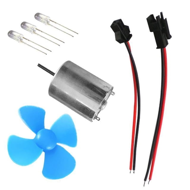 Rongfmy 1W 8V Mini DIY Vertical Generator Intelligence Toy for Teaching Classroom E E