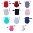 thumbnail image 3 of facefd 50Pcs Mini Drawstrings Bag Elegant Portable Gift Bags Simple Operation Jewellery Pouches Household Organizer Packaging Pink, 3 of 7