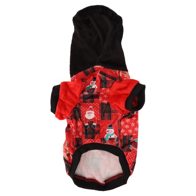 Ymiko Dog Christmas Hoodie, Soft Dog Christmas Sweater For Small Dogs