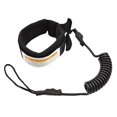 thumbnail image 2 of Almencla Surfboard SUPs Leash/Leg Rope 5 Feet Premium Straight Leash Padded Adjustable Neoprene Cuff Black, 2 of 8