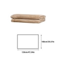 thumbnail image 3 of 39.3x47.2in Super Soft Warm Solid Color Fleece Blanket, Cozy Flannel Throw for Sofa Bed and Office, 39x47 Inch Lightweight Nap Shawl, 3 of 3