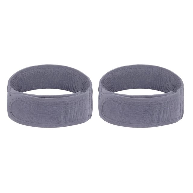 relayinert 2pcs/set No Buckle Elastic Belts For Easy And Quick Adjustment And Practical Belt Unisex gray S