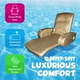 thumbnail image 3 of TRC Recreation Super Soft Adjustable Swimming Pool Recliner Float, Bronze, 3 of 7