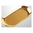 thumbnail image 4 of Miangastore Professional 201 Stainless Steel Dental Medical Flat Snack Towel Instrument Tray Size L (Golden), 4 of 8