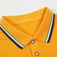 thumbnail image 4 of Chemises pour Hommes Chemises Décontractées pour Hommes Col Rabattu Manches Hautes Blouse, 4 of 8