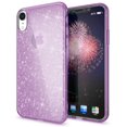 thumbnail image 1 of Case Compatible With Iphone Xr, Mobile Phone Cover Glitter Ultra-Slim Silicone Case, Back Cover Protective Cover, Glitter Sparkle Mobile Phone Case Bumper, Thin Bling Rhinestone Case, Color: Purple, 1 of 6