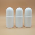 thumbnail image 4 of 12pcs 50ML Plastic Roller Bottles for Essential Oils Empty Refillable Roll on Bottles Reusable Leak-Proof DIY Deodorant Containers with Plastic Roller Ball(White), 4 of 8