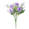 thumbnail image 1 of TIMIFIS Artificial Flower Simulation Flower Living Room Decoration Plastic Flower Silk Flower Dining Table Flower Decoration Bouquet Simulation Rose, 1 of 2
