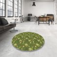 thumbnail image 4 of Ahgly Tapis Rectangulaire Lavable en Machine, Vert Pistache, 8 Pieds x 10 Pieds, 4 of 7
